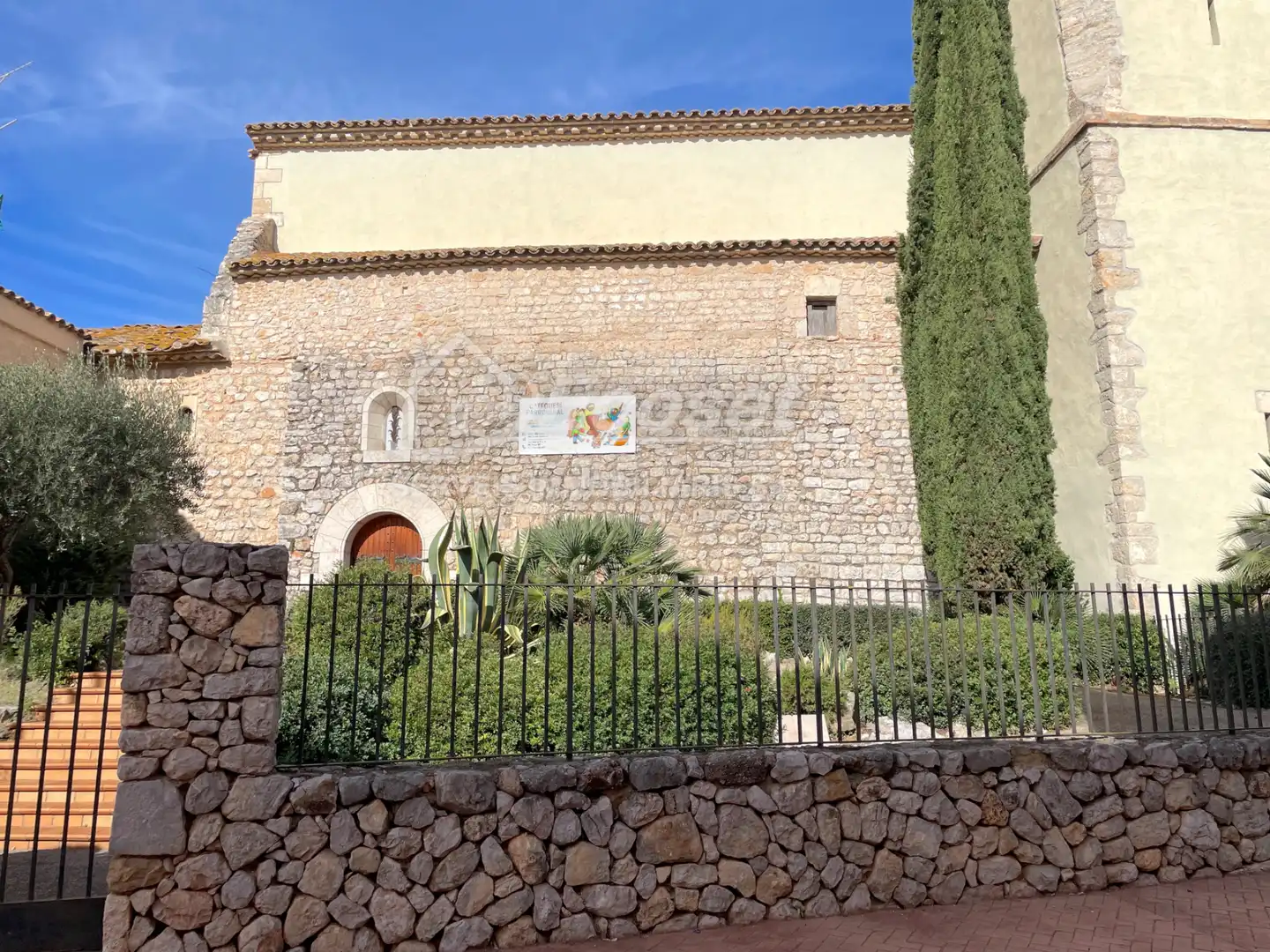 Exterior view of Houses for sale in Olesa de Bonesvalls  with Terrace