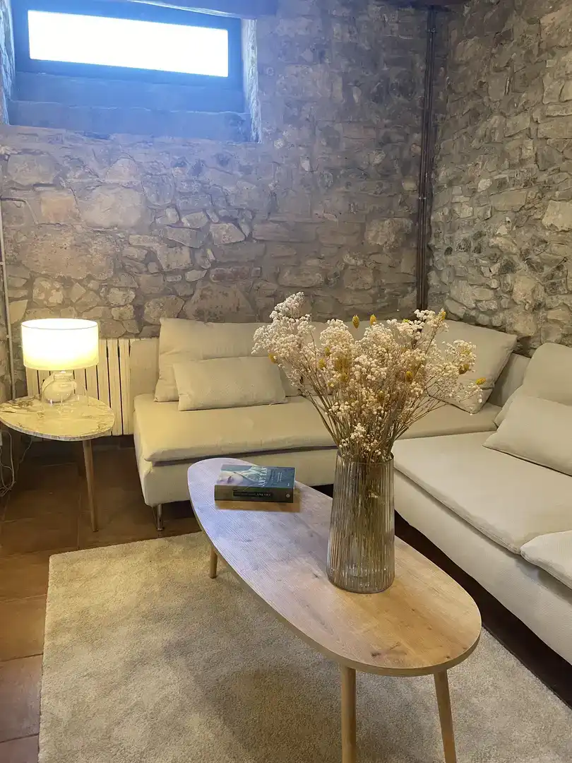 Sala d'estar de Casa o xalet en venda en La Torre de Claramunt amb Balcó