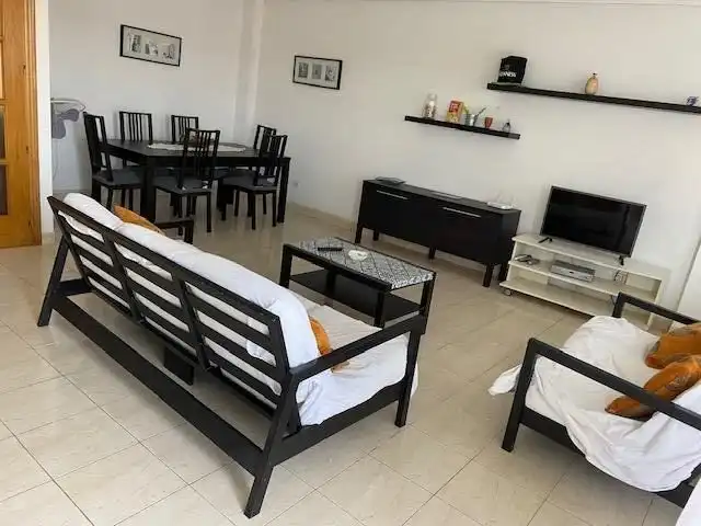 Sala d'estar de Pis de lloguer en Murcia amb Traster, Moblat i Balcó