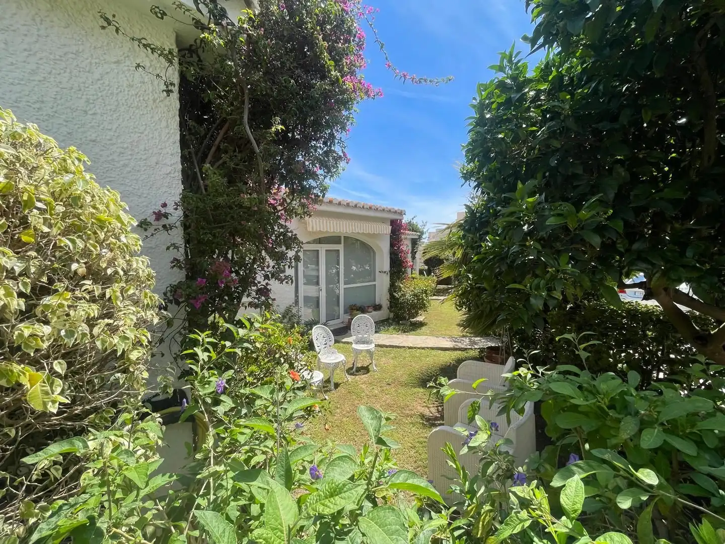 Garden of Houses for sale in Benalmádena  with Air Conditioner, Heating and Private garden