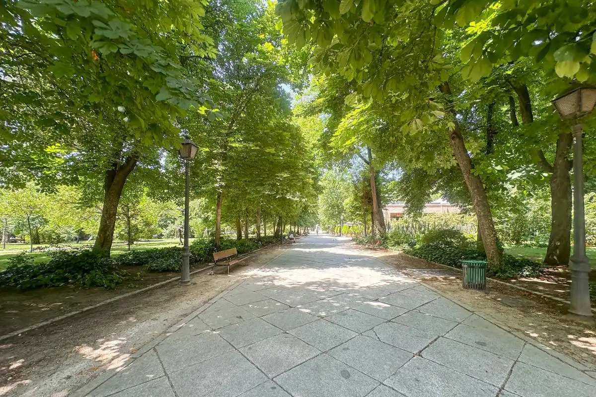 Vista exterior de Ático de alquiler en Madrid con Aire acondicionado, Calefacción y Terraza