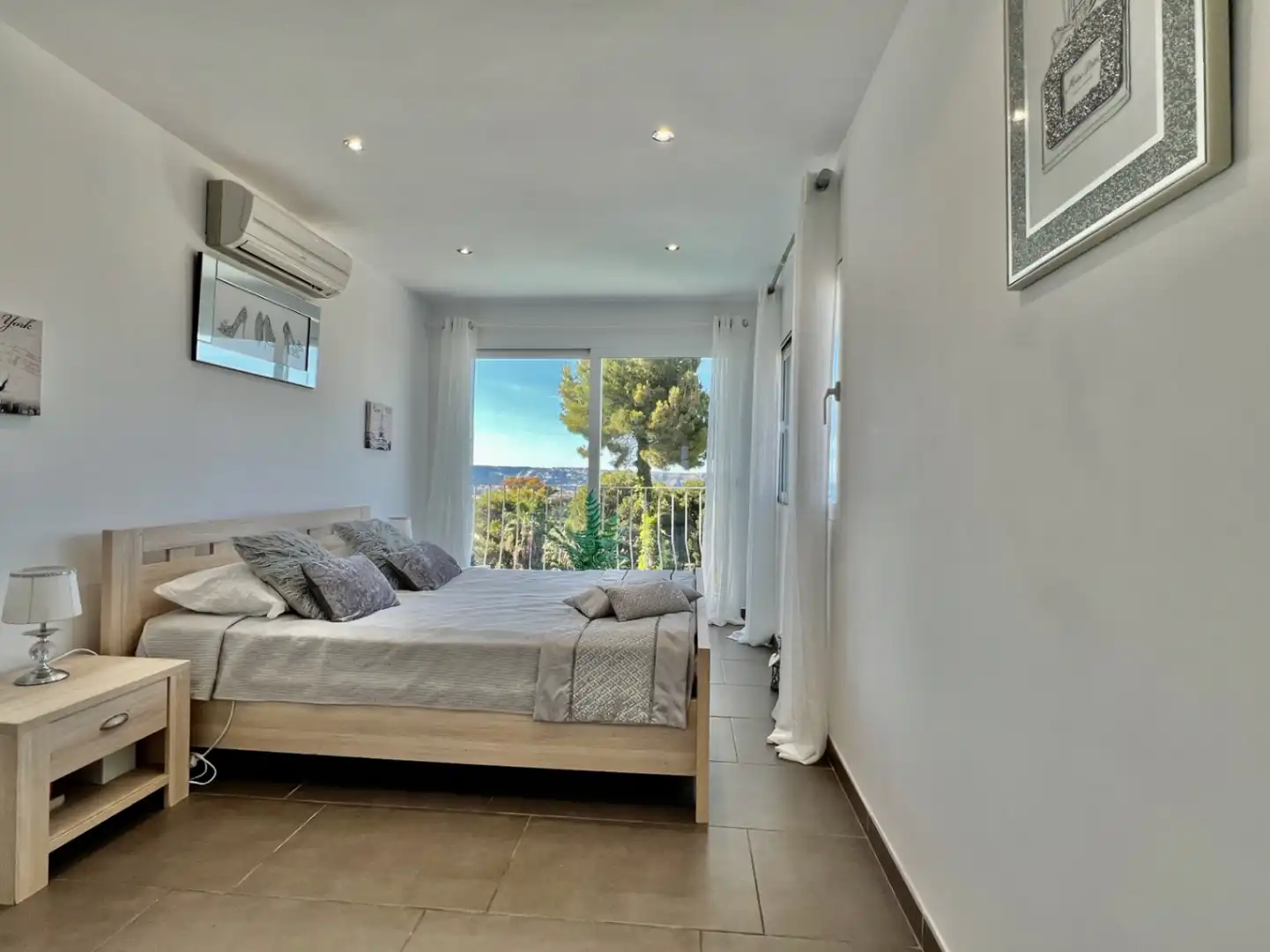 Bedroom of Houses for sale in Jávea / Xàbia  with Air Conditioner, Heating and Terrace