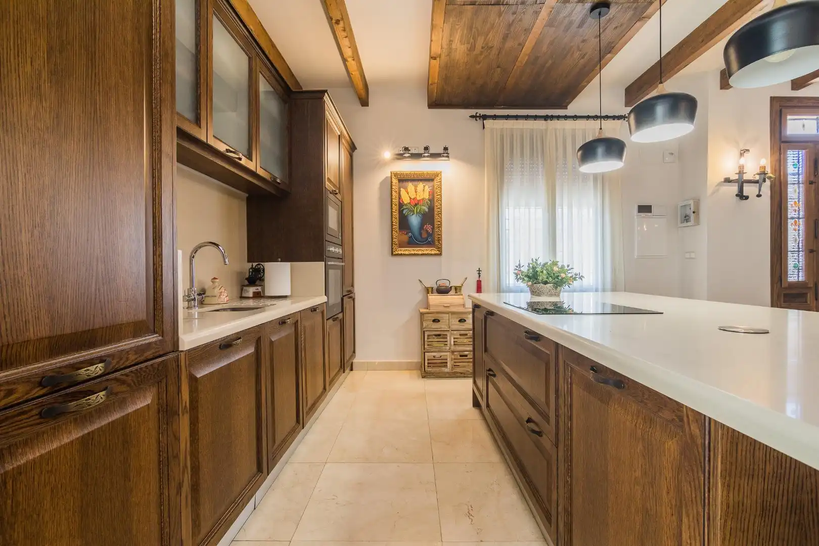 Cocina de Casa o chalet en venta en Monóvar  / Monòver con Calefacción y Terraza