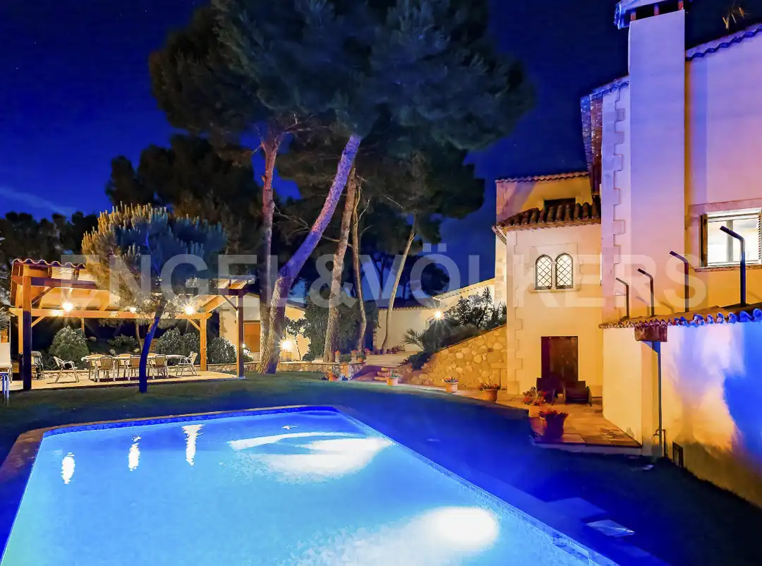 Piscina de Casa o chalet en venta en Puigdàlber con Aire acondicionado, Calefacción y Jardín privado