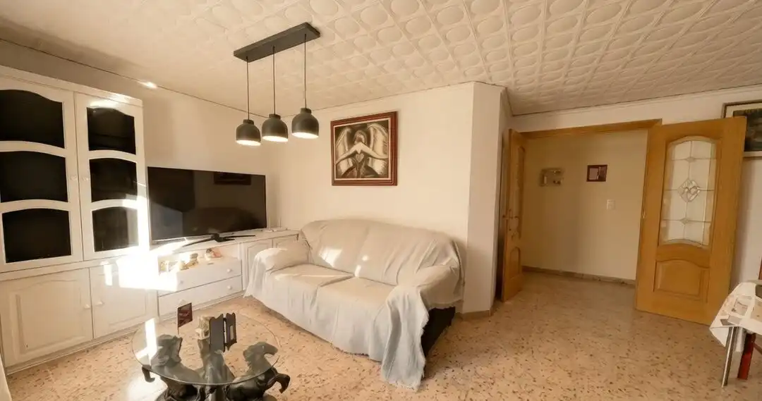 Living room of Flat for sale in Gandia  with Terrace and Storage room