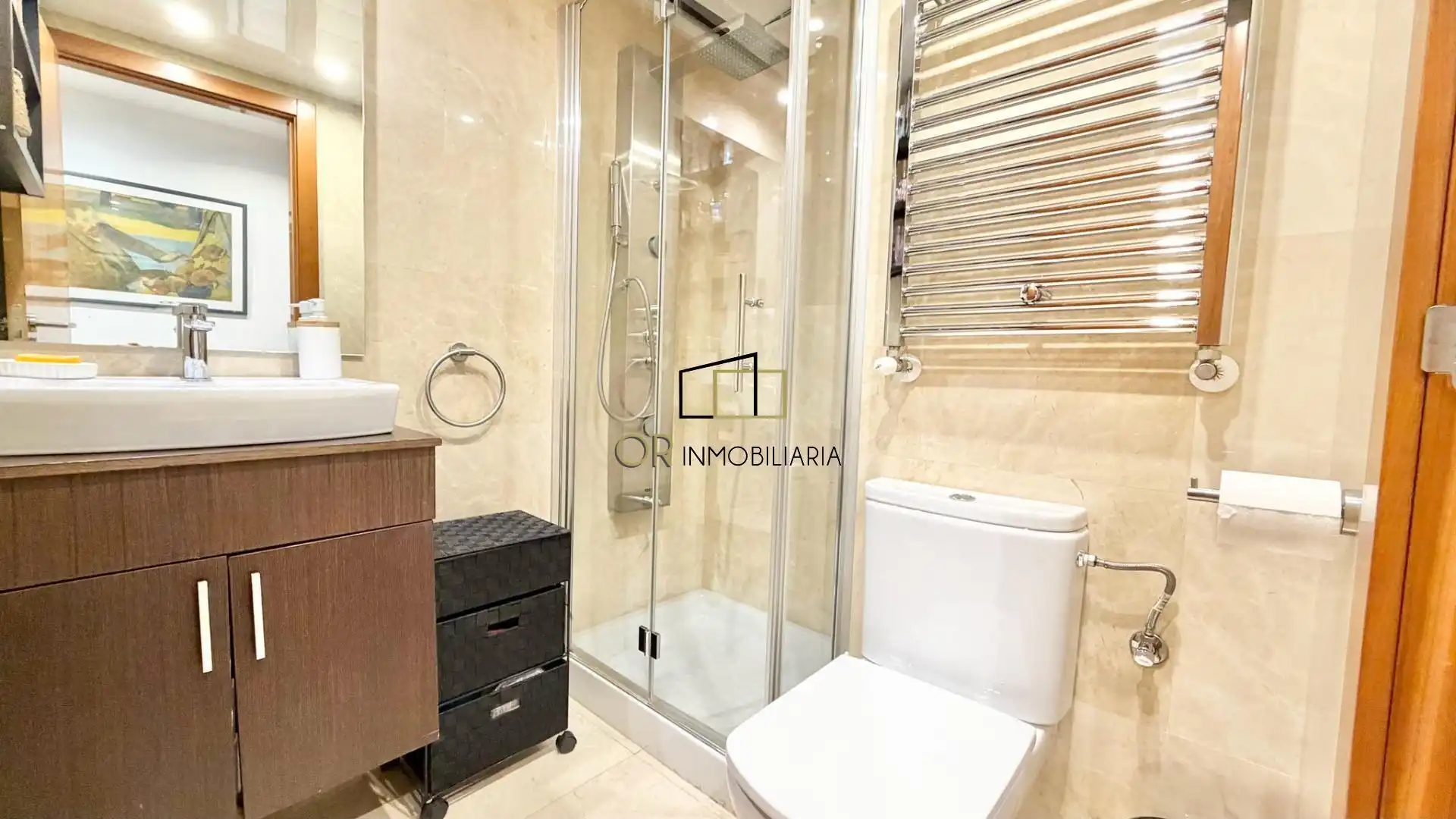 Badezimmer von Wohnung zum Verkauf in Vilafranca del Penedès mit Klimaanlage, Heizung und Terrasse