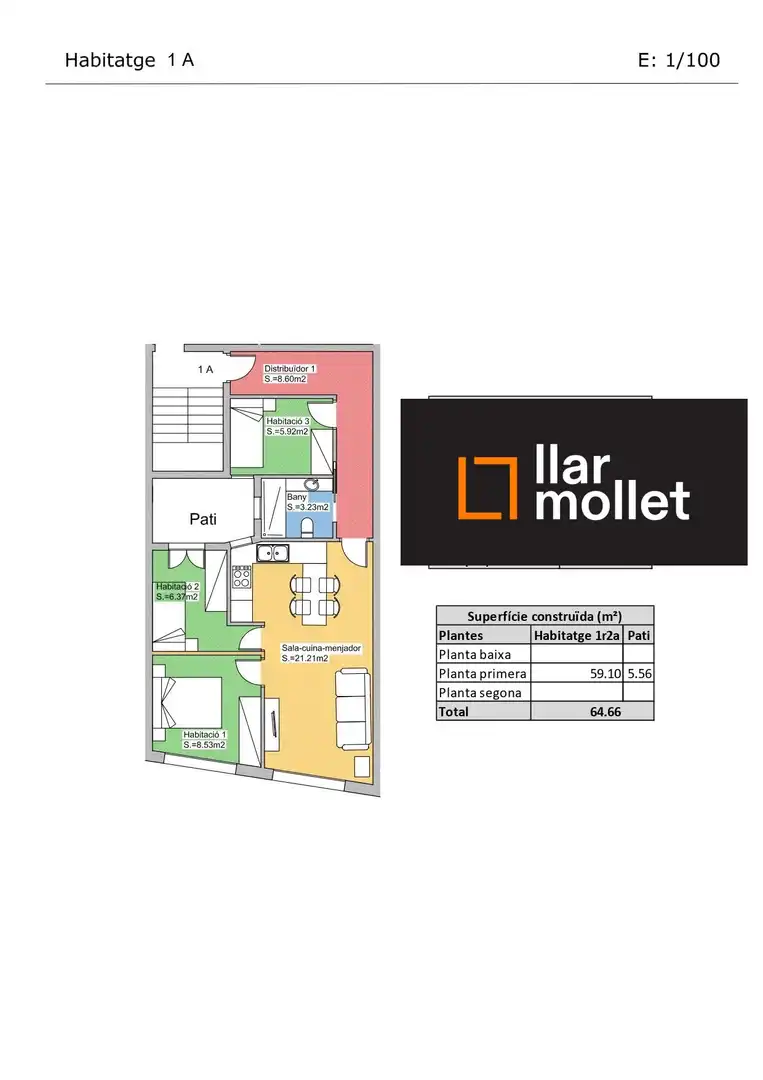 Piso en venta en Rambla BALMES, imagen 6