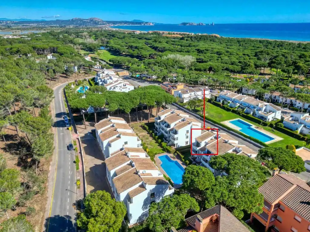 Exterior view of Flat for sale in Pals  with Private garden, Terrace and Swimming Pool