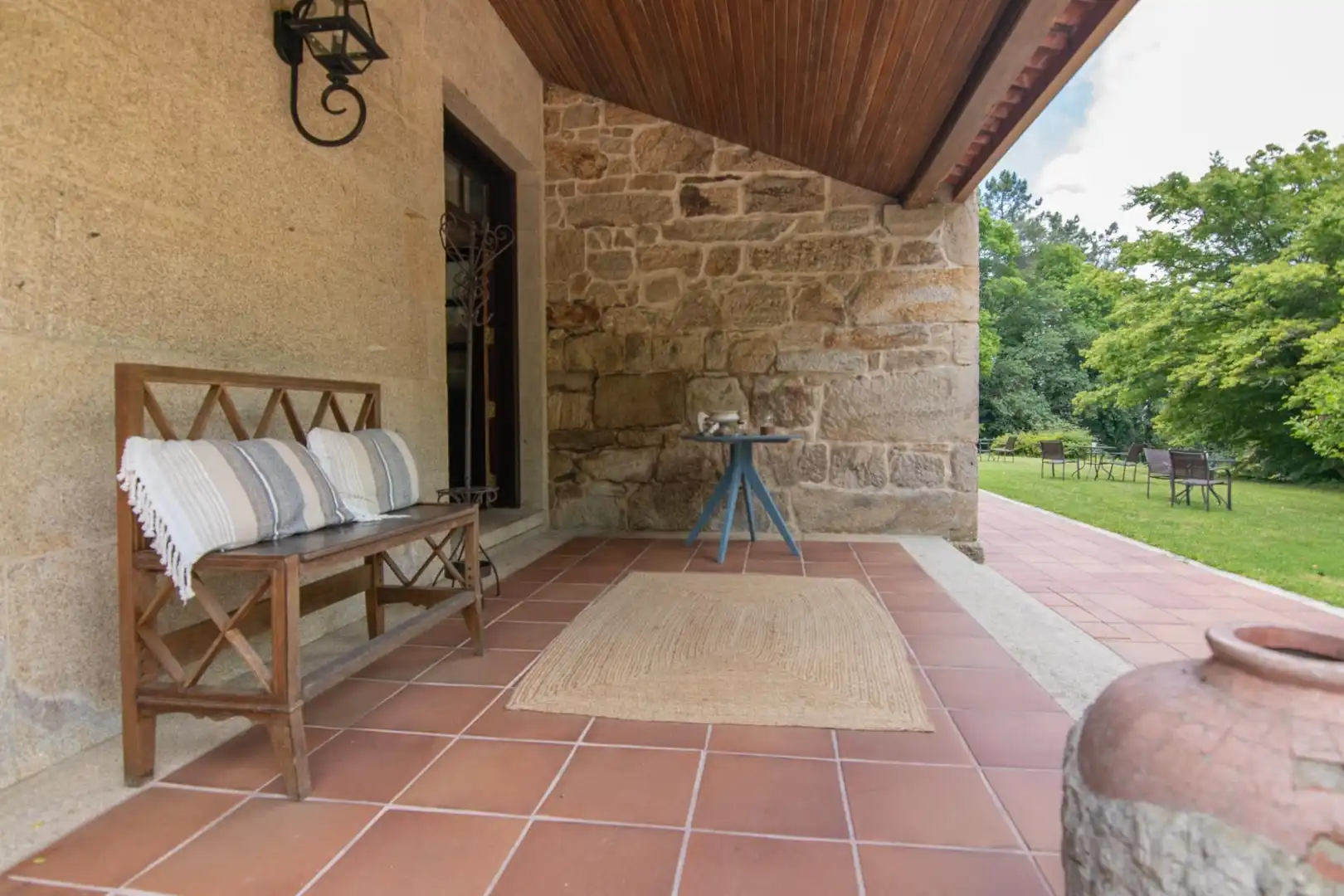 Finca rústica en venta en Cuntis con Jardín privado, Terraza y Piscina
