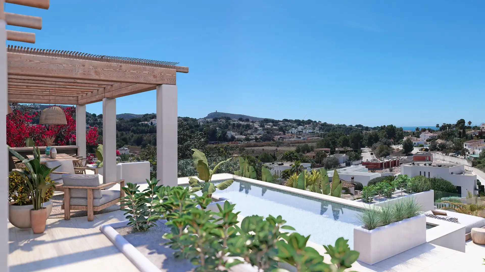 Terrace of Houses for sale in Moraira