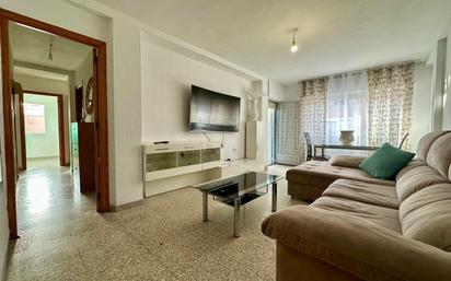 Living room of Flat for sale in  Almería Capital  with Air Conditioner, Heating and Terrace