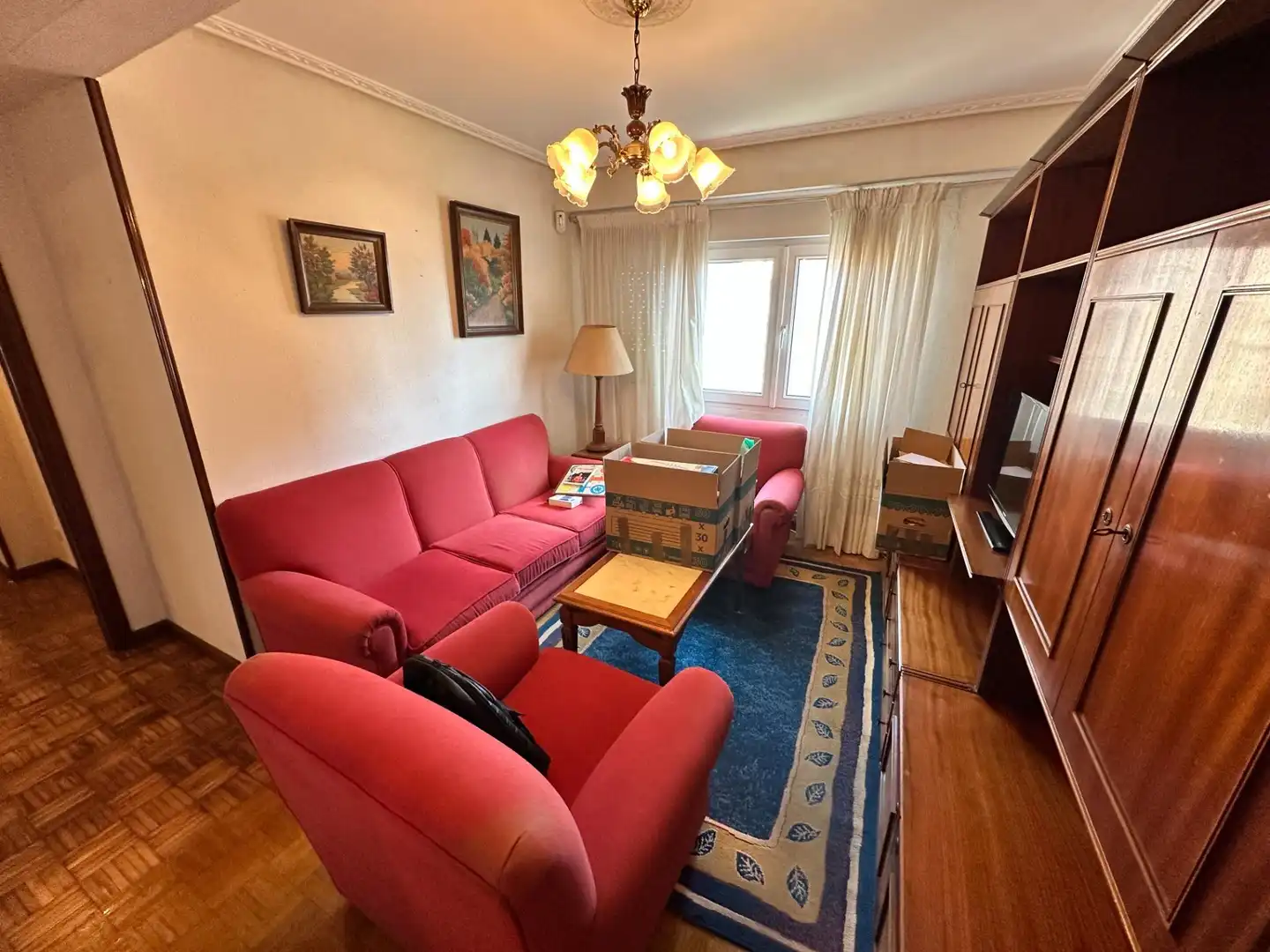 Wohnzimmer von Wohnung zum Verkauf in Santander mit Terrasse
