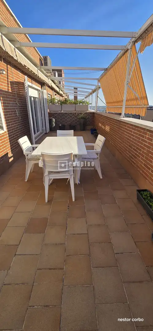 Terrace of Flat for sale in Torrejón de Ardoz  with Heating, Private garden and Parquet flooring