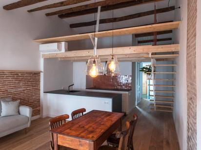 Kitchen of Flat to rent in  Barcelona Capital  with Air Conditioner, Heating and Furnished