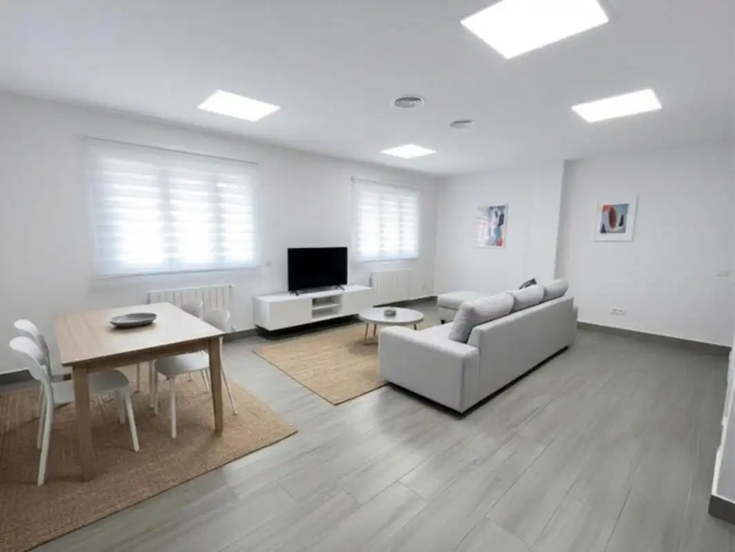 Sala de estar de Planta baja en venta en Madrid con Aire acondicionado, Calefacción y Terraza