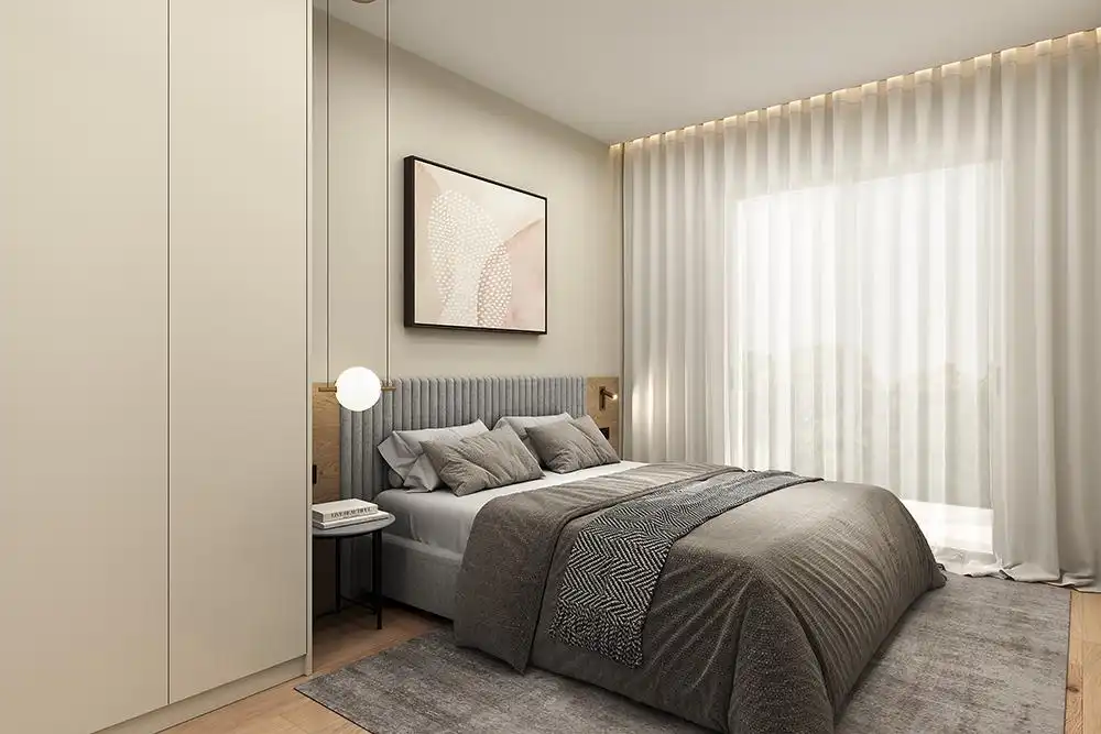 Bedroom of Flat for sale in Castelldefels  with Air Conditioner and Terrace