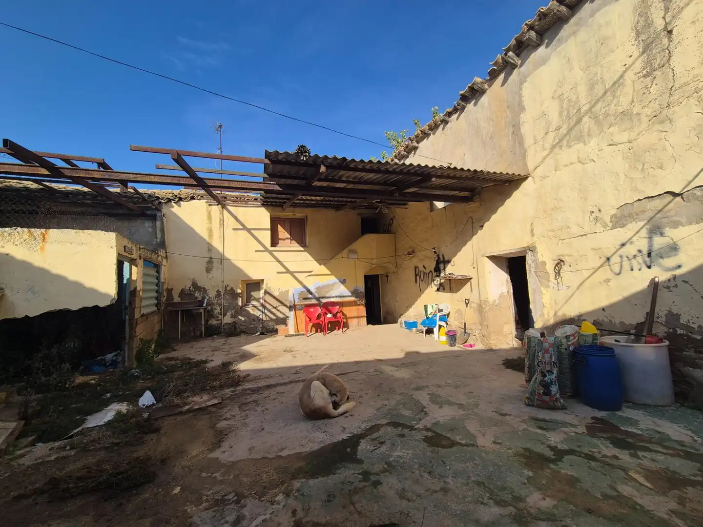 Vista exterior de Finca rústica en venda en Zaragoza