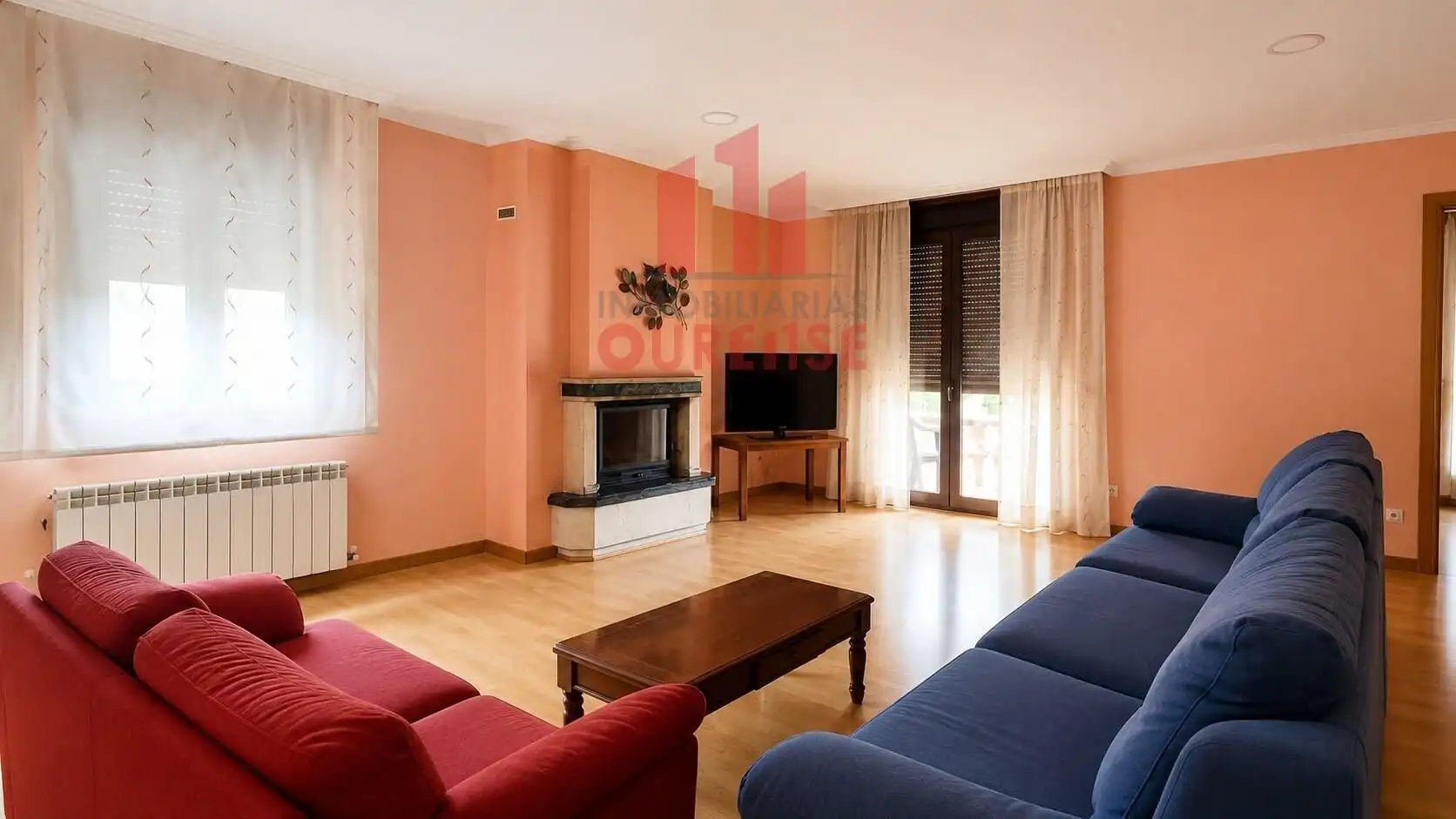 Sala de estar de Casa o chalet en venta en Maside con Calefacción, Jardín privado y Balcón