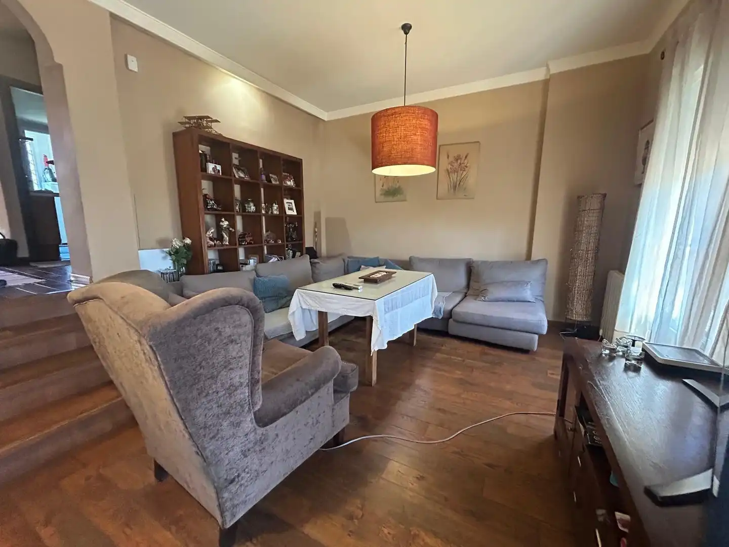 Sala de estar de Casa adosada en venta en Antequera con Aire acondicionado, Calefacción y Jardín privado