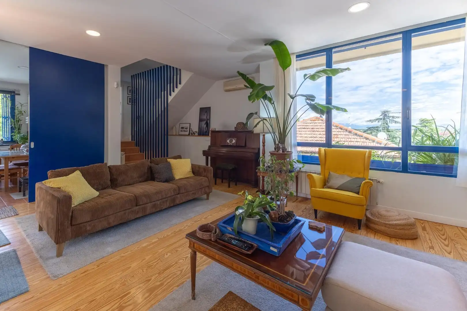 Sala de estar de Casa o chalet en venta en Madrid con Aire acondicionado, Calefacción y Jardín privado