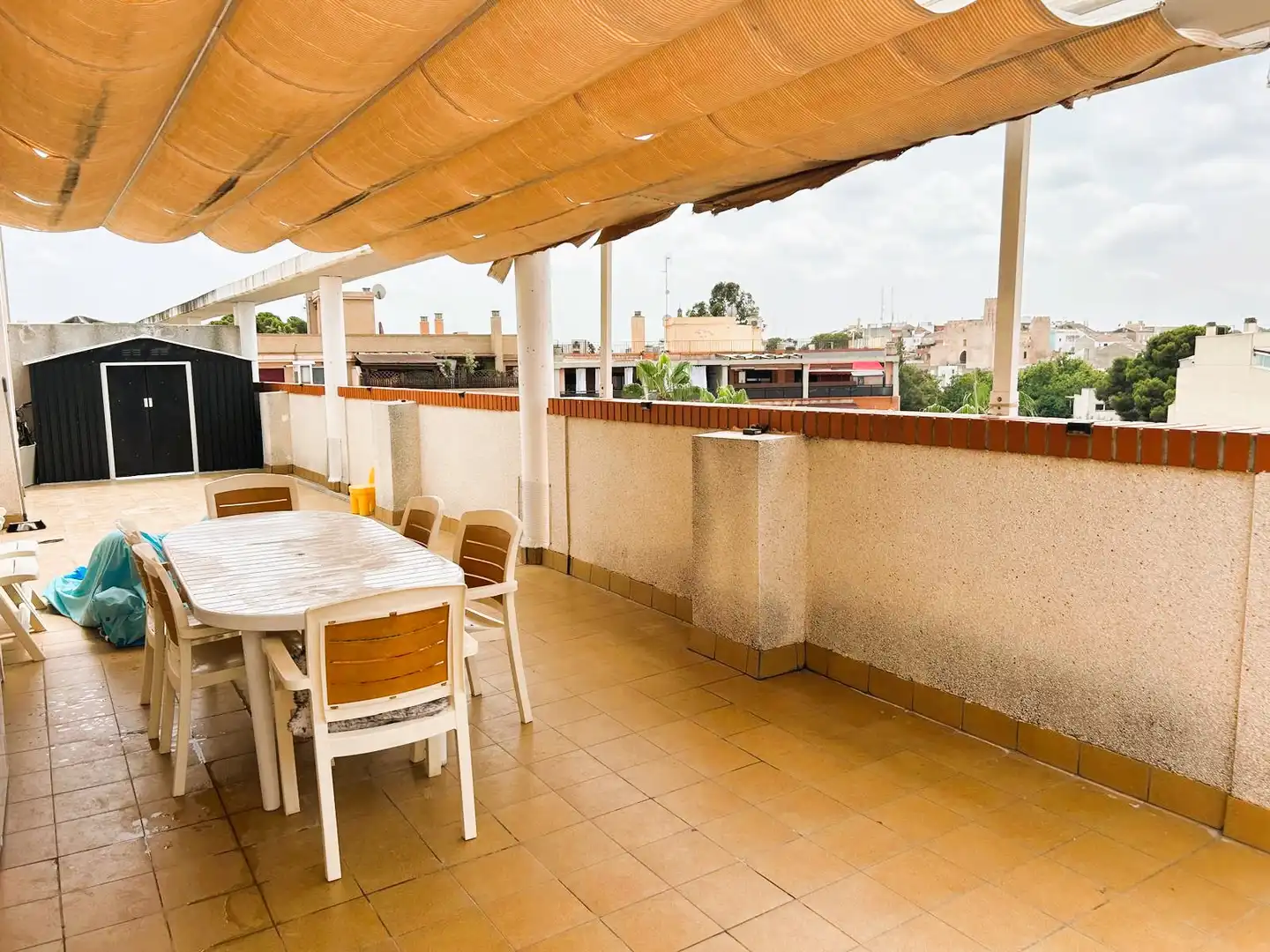 Terrasse von Dachboden zum Verkauf in Bétera mit Klimaanlage, Terrasse und Gemeinschaftspool