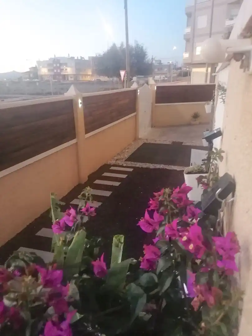 Terrace of Flat for rent in Algorfa  with Air Conditioner, Heating and Private garden