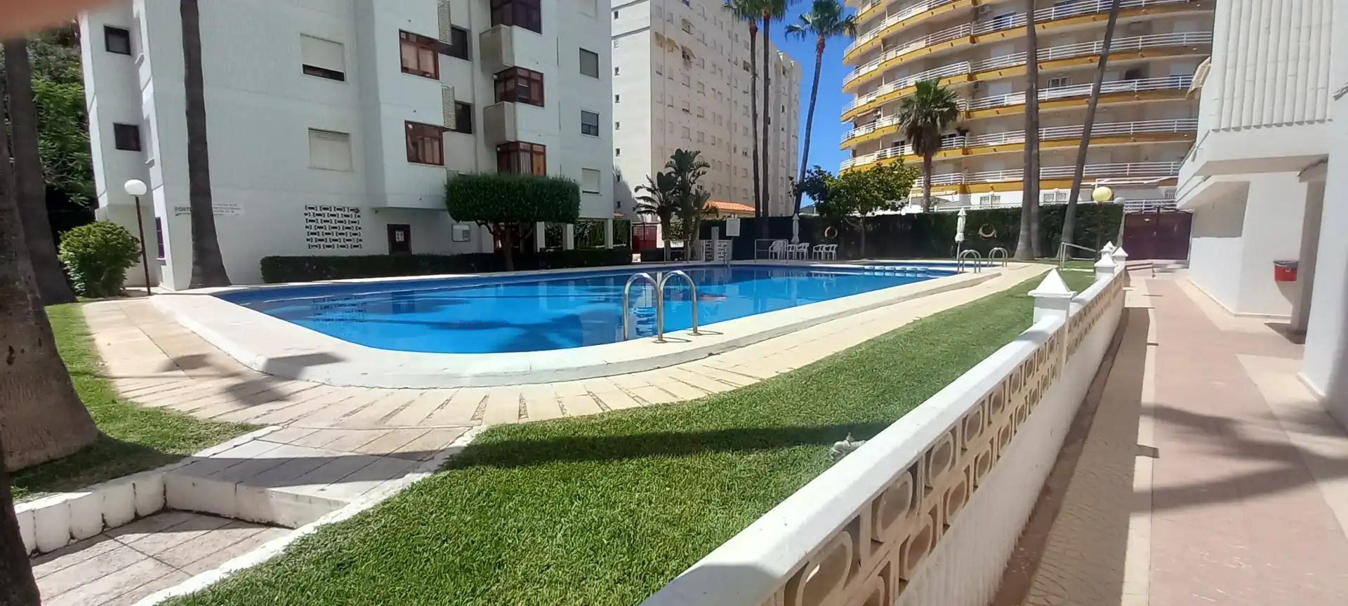 Swimming pool of Apartments for rent in Gandia  with Air Conditioner, Heating and Terrace
