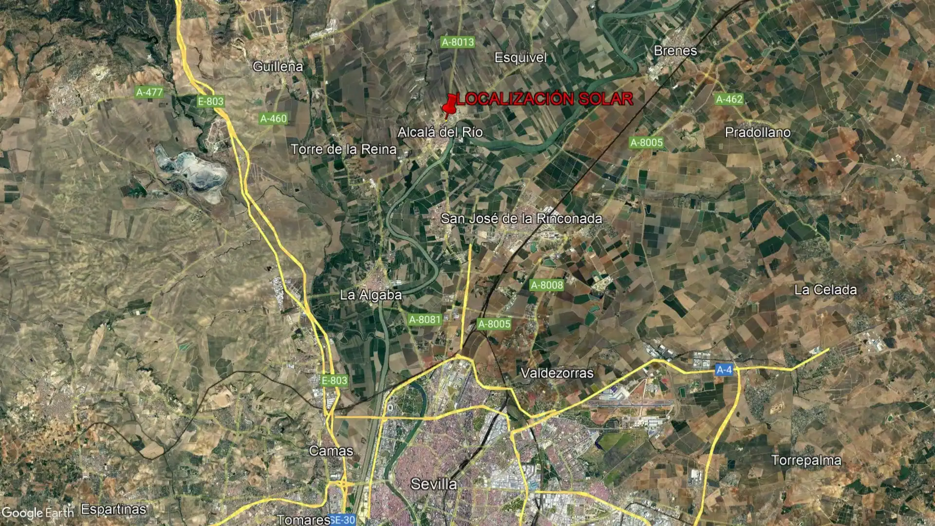Terreno industrial en venta en Alcalá del Río