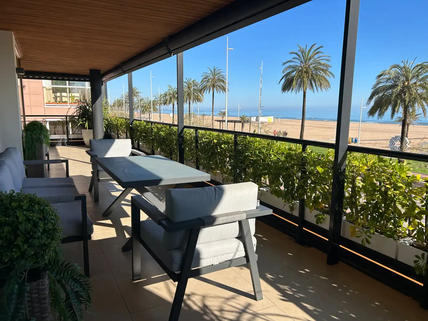 Terraza de Apartamento en venta en Gandia con Aire acondicionado, Terraza y Amueblado