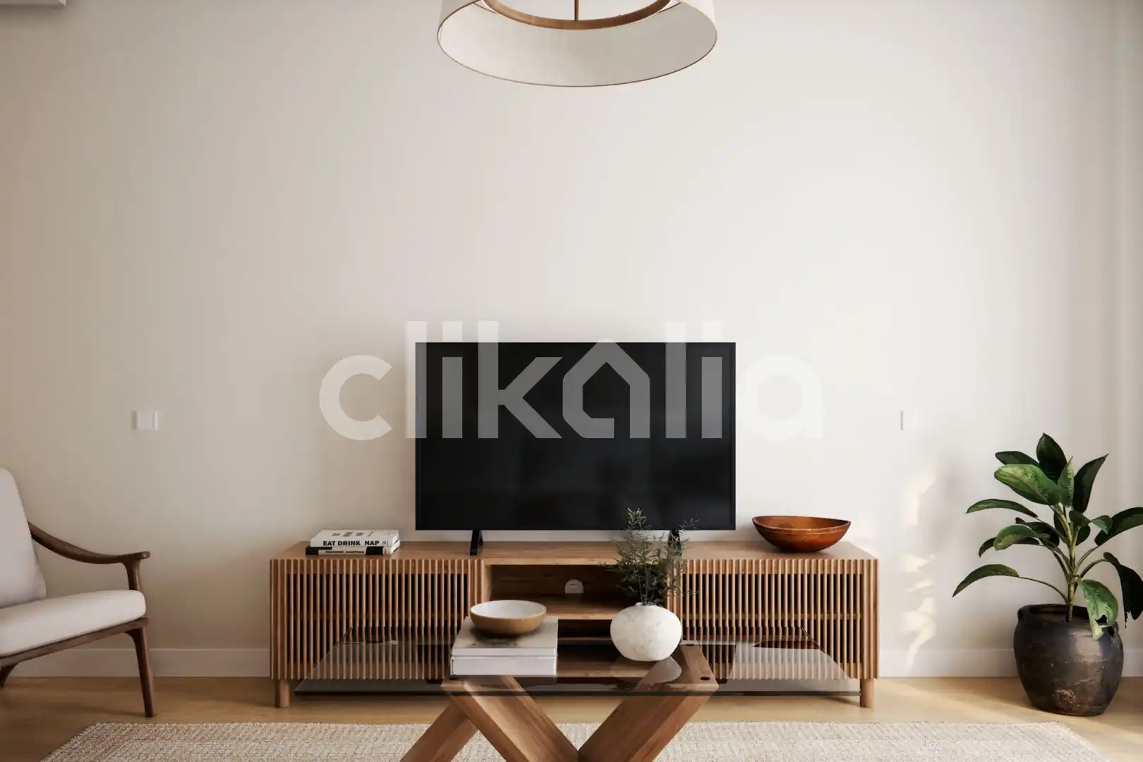 Living room of Flat for sale in Sevilla  with Air Conditioner, Terrace and Balcony