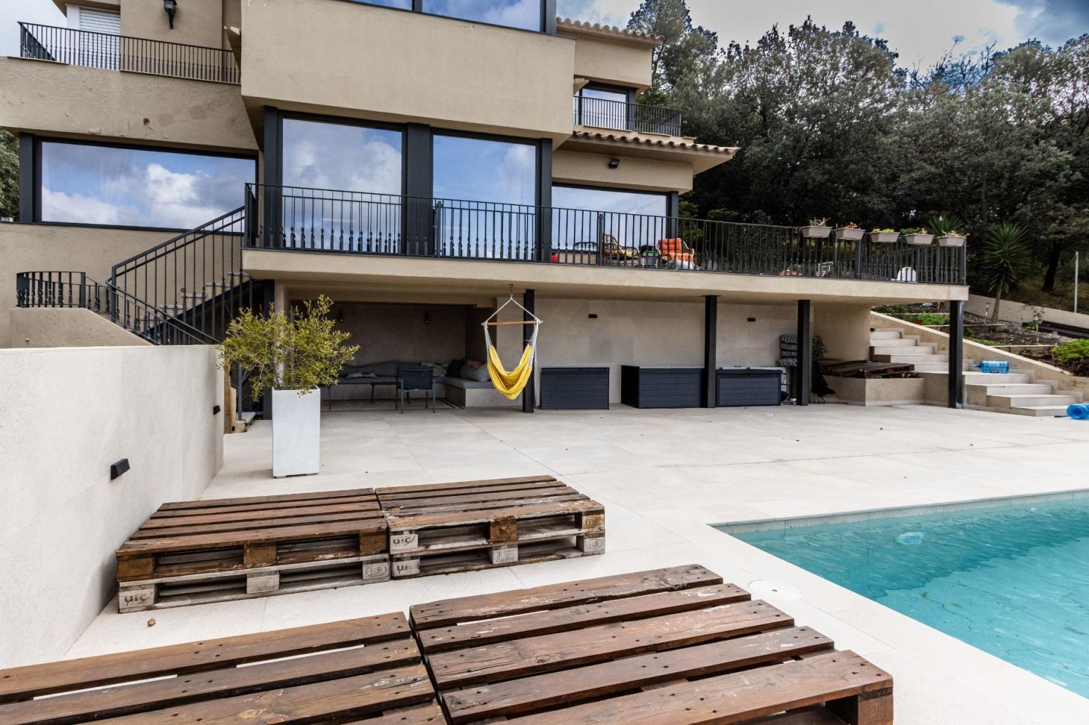 Terrace of House or chalet to rent in Matadepera  with Heating, Terrace and Storage room