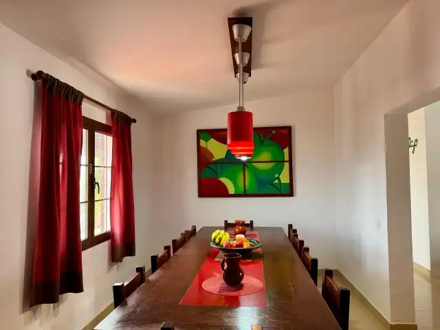 Comedor de Casa o chalet en venta en Antigua con Jardín privado, Terraza y Piscina