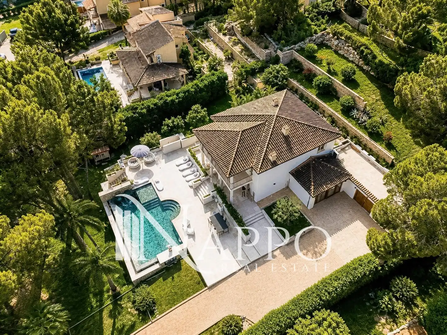 Vista exterior de Casa o xalet de lloguer en Calvià amb Aire condicionat, Calefacció i Terrassa