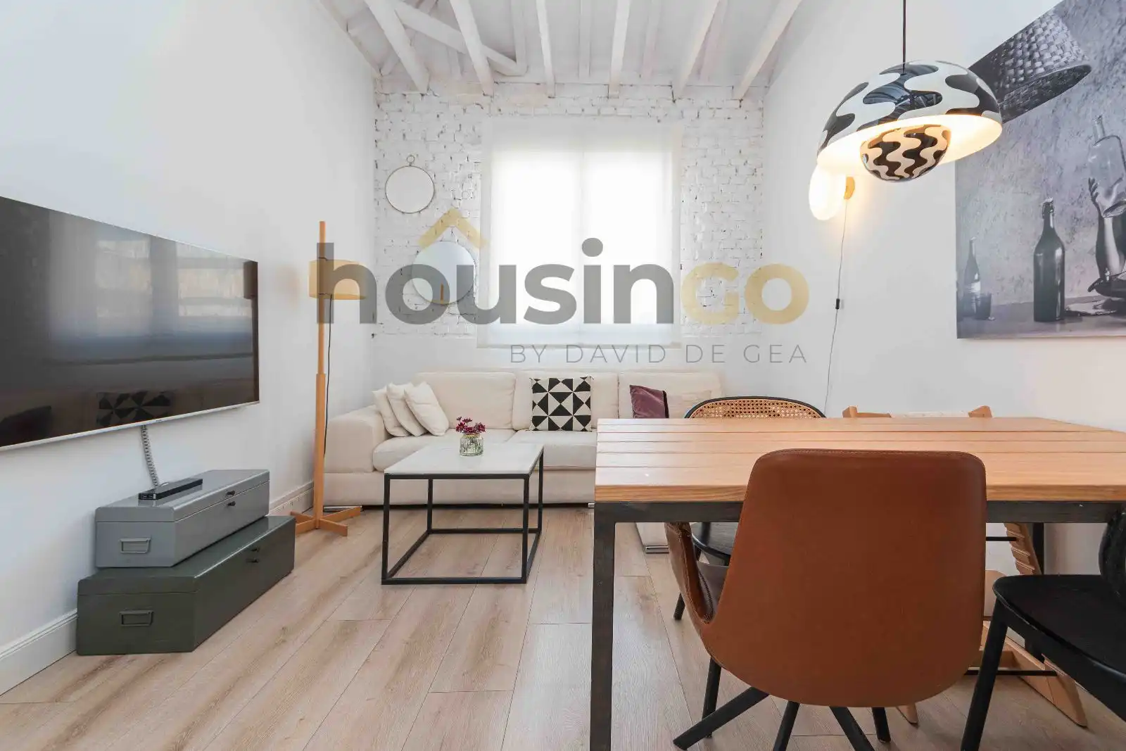 Sala de estar de Ático en venta en Madrid con Aire acondicionado, Calefacción y Terraza
