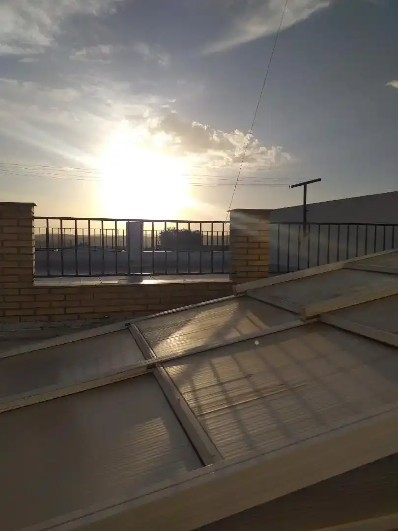Terrassa de Casa adosada en venda en Aguadulce (Sevilla) amb Aire condicionat, Parquet i Traster