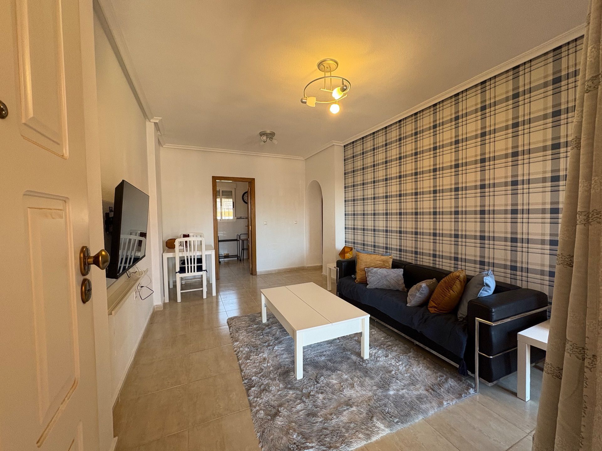 Living room of Attic to rent in Orihuela  with Air Conditioner, Heating and Terrace