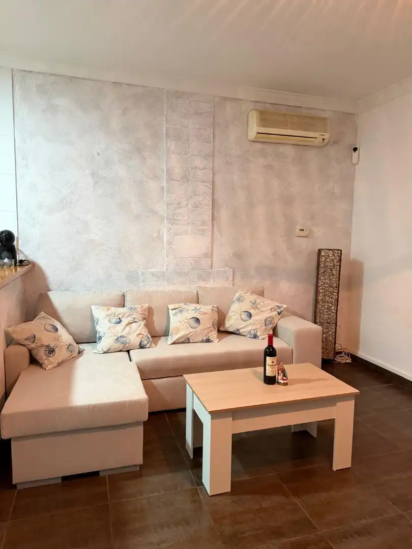 Sala de estar de Casa o chalet de alquiler en L'Ametlla de Mar  con Aire acondicionado, Calefacción y Jardín privado