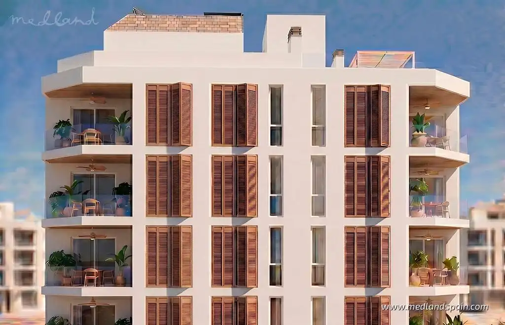 Exterior view of Apartments for sale in San Pedro del Pinatar  with Air Conditioner, Heating and Terrace