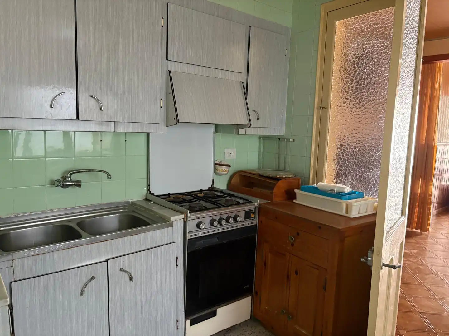 Cuina de Casa adosada en venda en Ciutadella de Menorca amb Terrassa