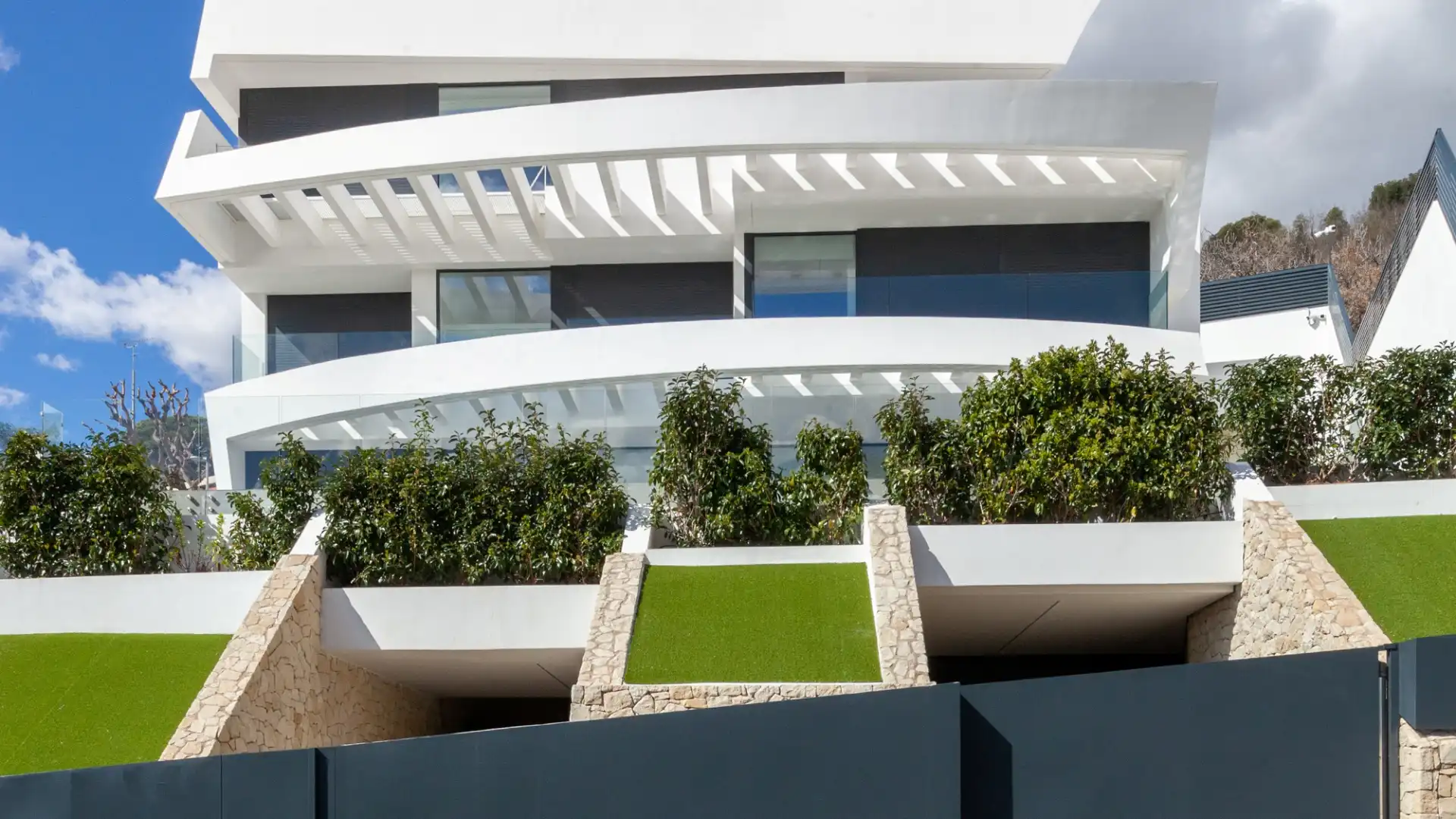 Exterior view of Houses for rent in Esplugues de Llobregat  with Air Conditioner, Heating and Private garden