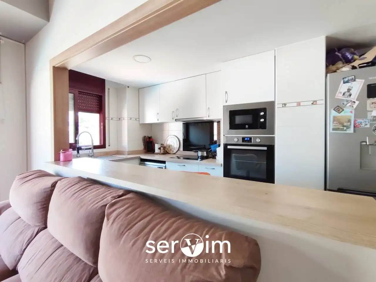 Cocina de Piso en venta en Santa Cristina d'Aro con Calefacción, Terraza y Trastero