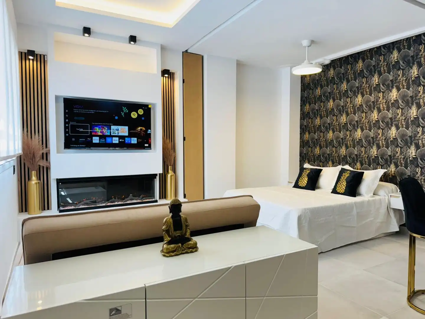 Wohnzimmer von Loft zum Verkauf in Málaga Capital mit Heizung und Möbliert