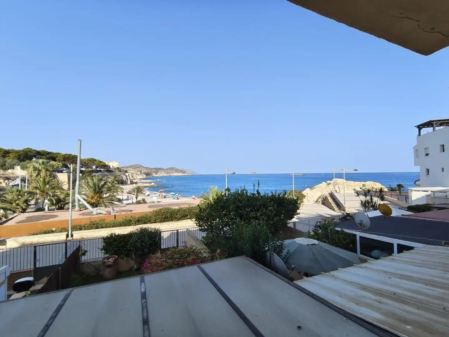 Terraza de Dúplex en venta en Villajoyosa / La Vila Joiosa con Jardín privado, Terraza y Trastero