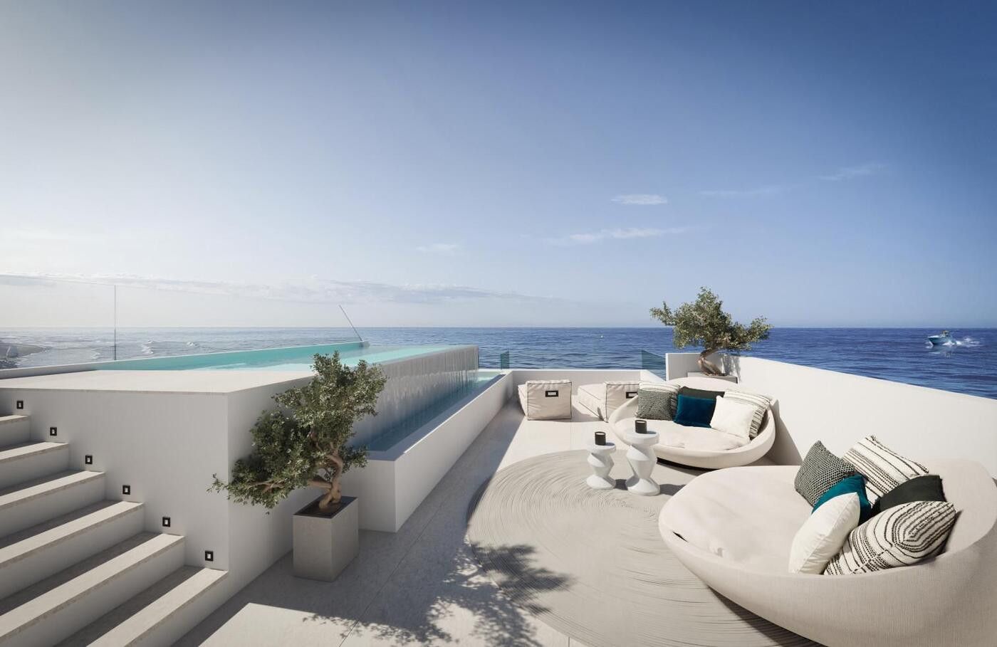 Terrace of Single-family semi-detached for sale in Marbella  with Air Conditioner, Private garden and Terrace