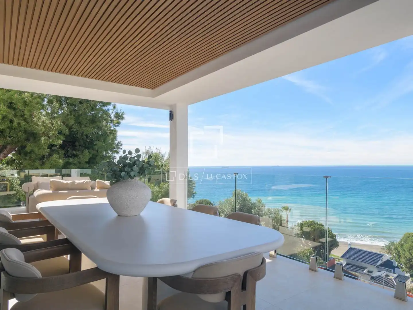 Terrassa de Casa o xalet en venda en Málaga amb Aire condicionat, Jardí privat i Traster