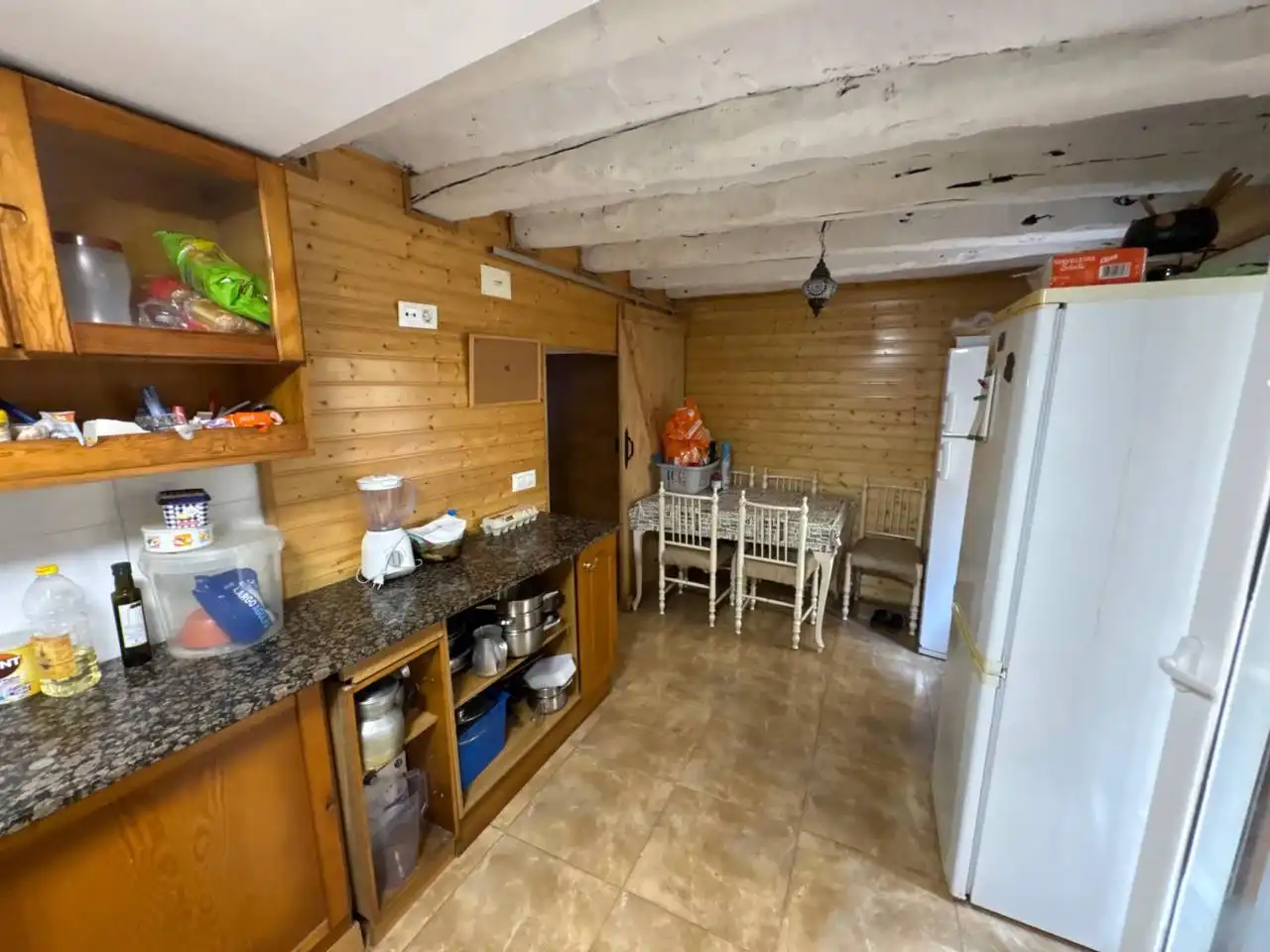 Cuina de Casa o xalet en venda en Binaced amb Terrassa