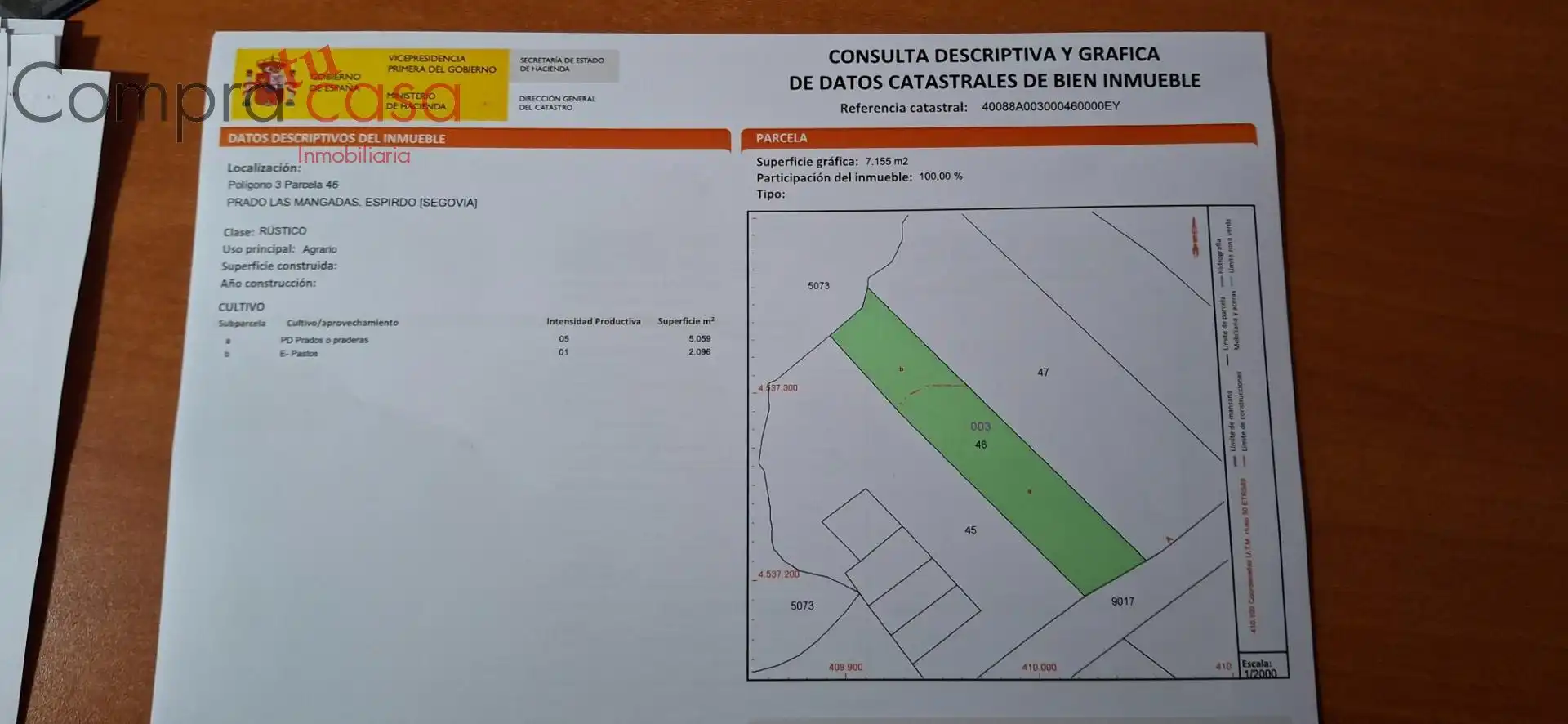 Wohnbaugrundstück zum Verkauf in Polígono POLIGONO 3 PARCELA 46 LAS MANGA, imagen 2