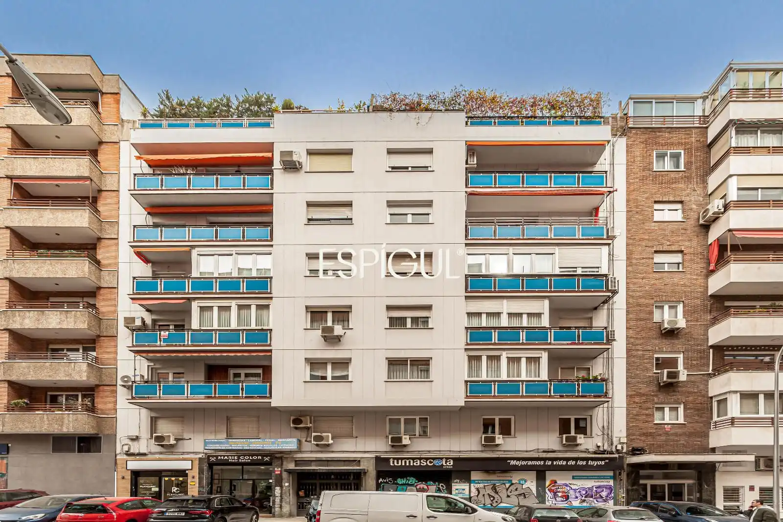 Außenansicht von Dachboden zum Verkauf in Madrid mit Klimaanlage, Heizung und Parkett