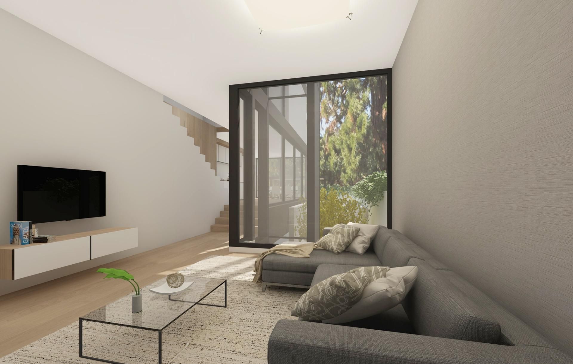 Sala d'estar de Residencial en venda en  Madrid Capital