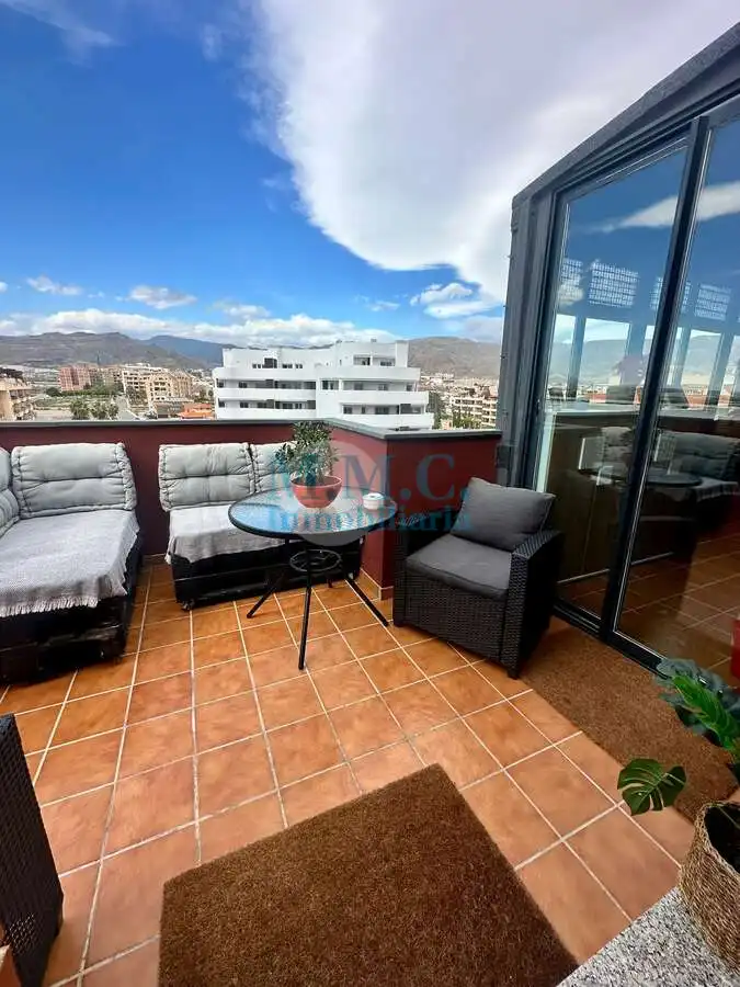 Terrace of Attic for sale in Roquetas de Mar  with Air Conditioner, Terrace and Furnished